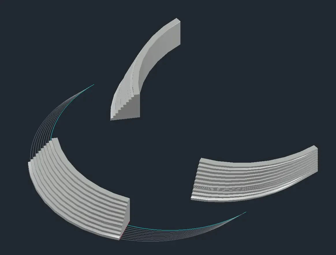 异形石材加工三维建模