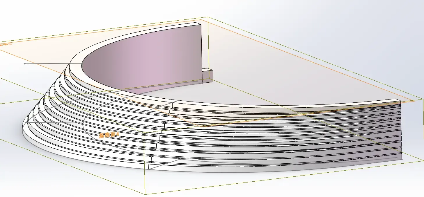 异形石材加工三维建模