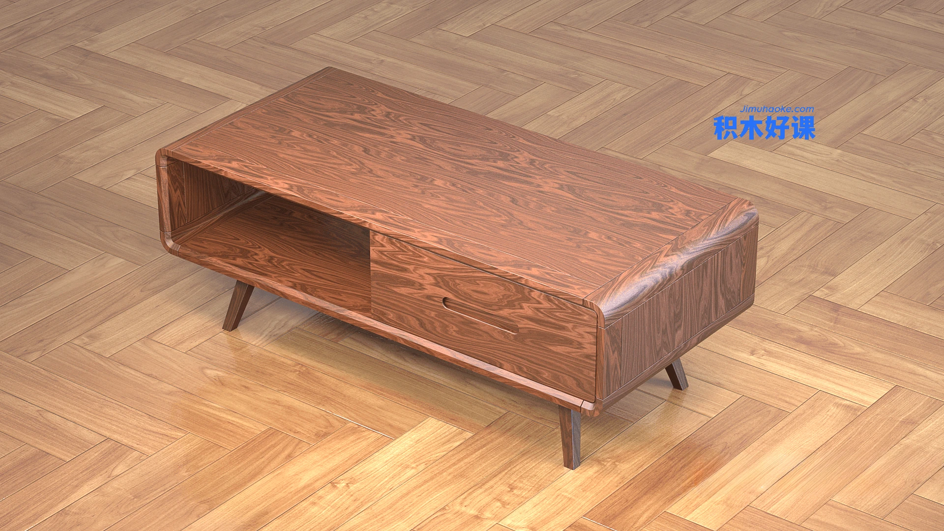 AutoCAD家具建模全流程