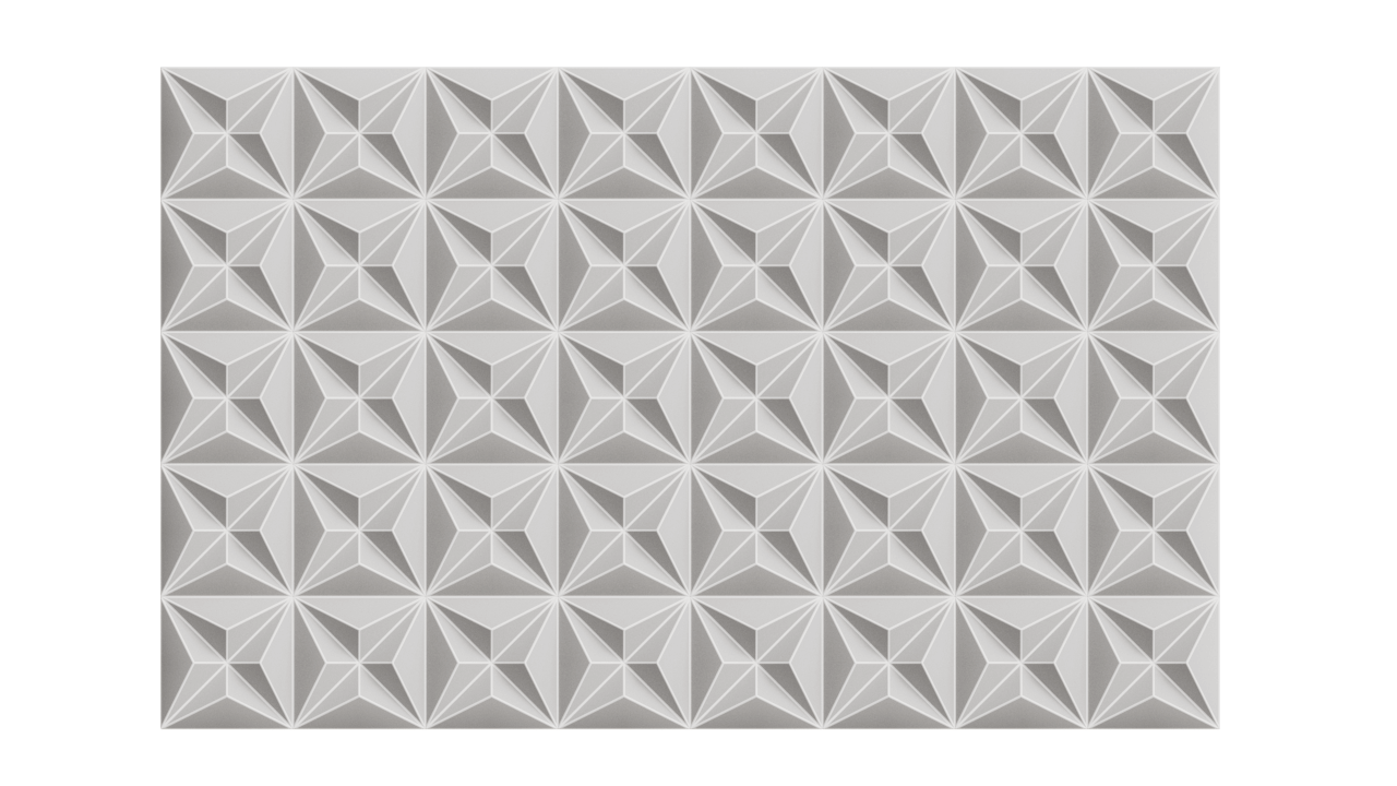 3DsMax硬表面建模手动布线背景墙